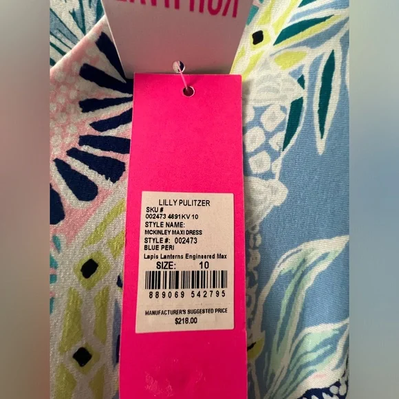 NWT Lilly Pulitzer McKinley Maxi Dress - 10 - Picture 3 of 4